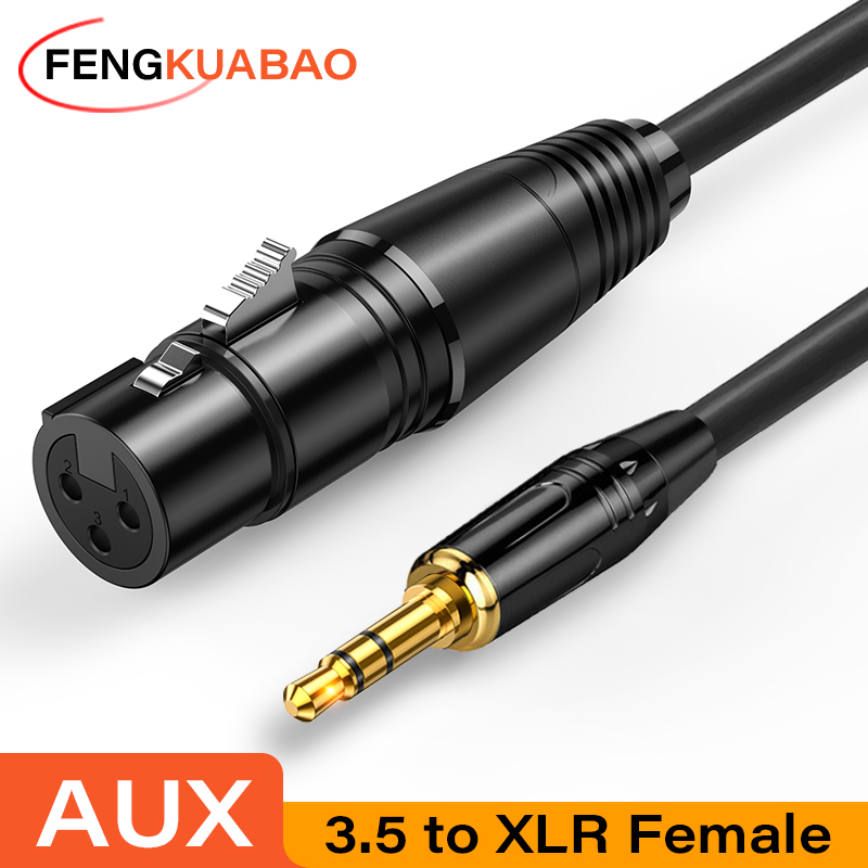 Cable Xlr Balanced - XLR to AUX 3.5mm Jack Audio