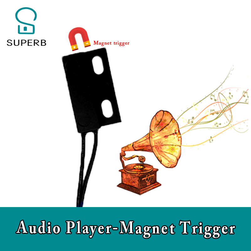 Audio Music Game - Audio player escape game prop backgroud