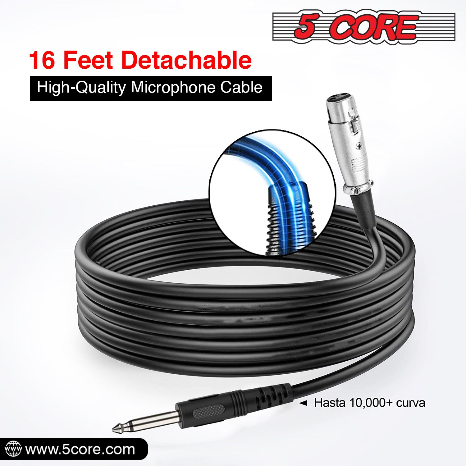 Xlr Microphone Condenser - 5 CORE Microphone Dynamic Vocal Handheld