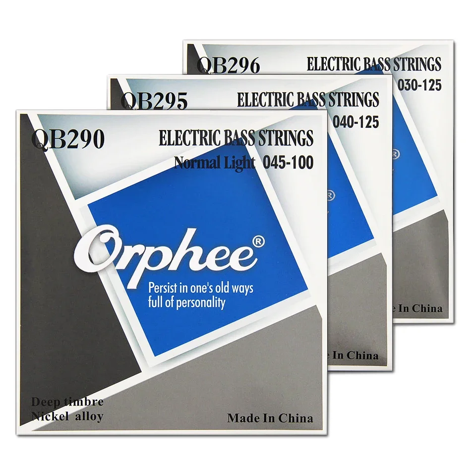 Bass Guitar Strings - Orphee QB Series 4/5/6 Strings Electric