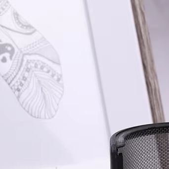 Recording Pop Filter - Universal Condenser Microphone Metal Windshield Mic