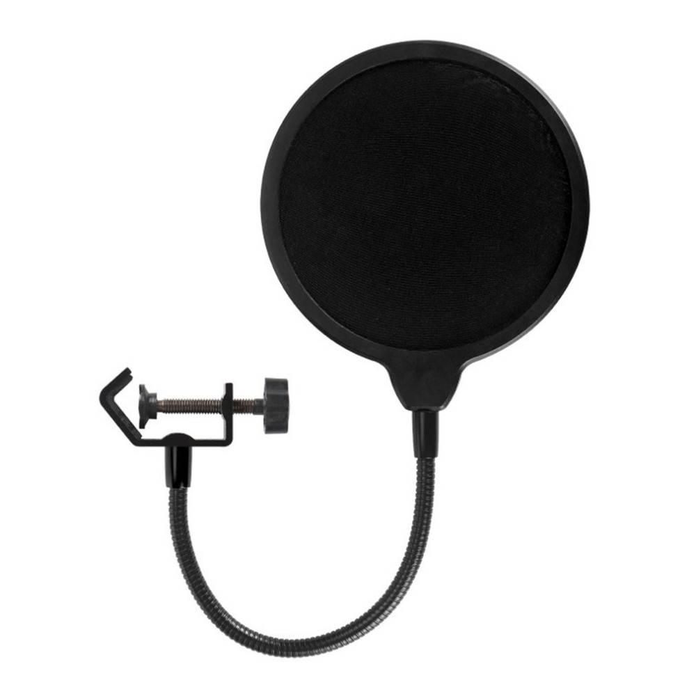 Recording Pop Filter - Durable Double Layer Windscreen Studio Microphone