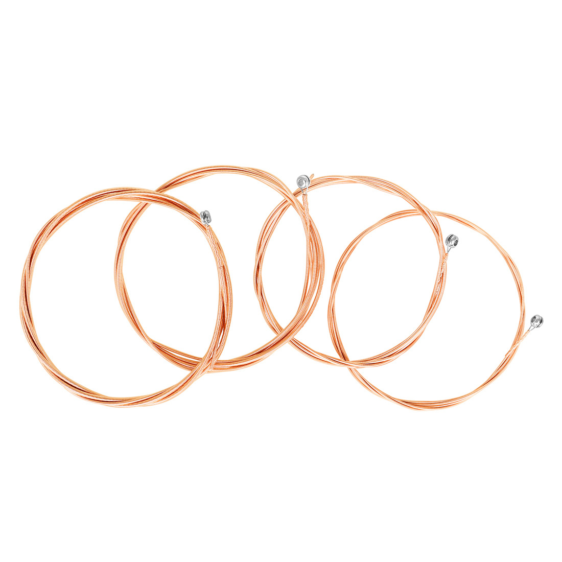 Bass Guitar Strings - 4‑String Acoustic Bass Strings Hexagonal Core