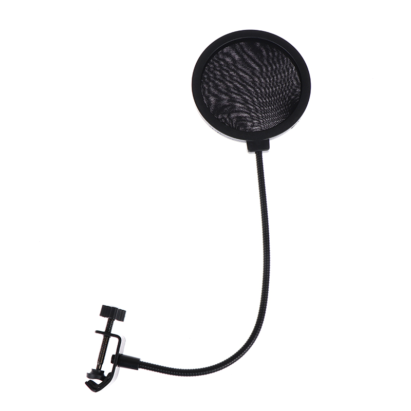 Recording Pop Filter - 1Pcs 100mm Double Layer Microphone Pop