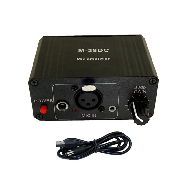 Xlr Microphone Condenser - High Gain Microphone Preamp Portable 48V