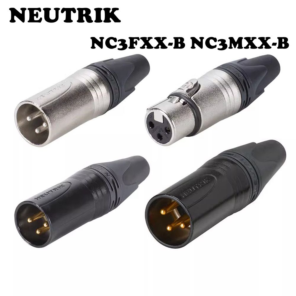 Xlr Microphone Condenser - 60PCS NEUTRIK xlr plug connector 30PCS