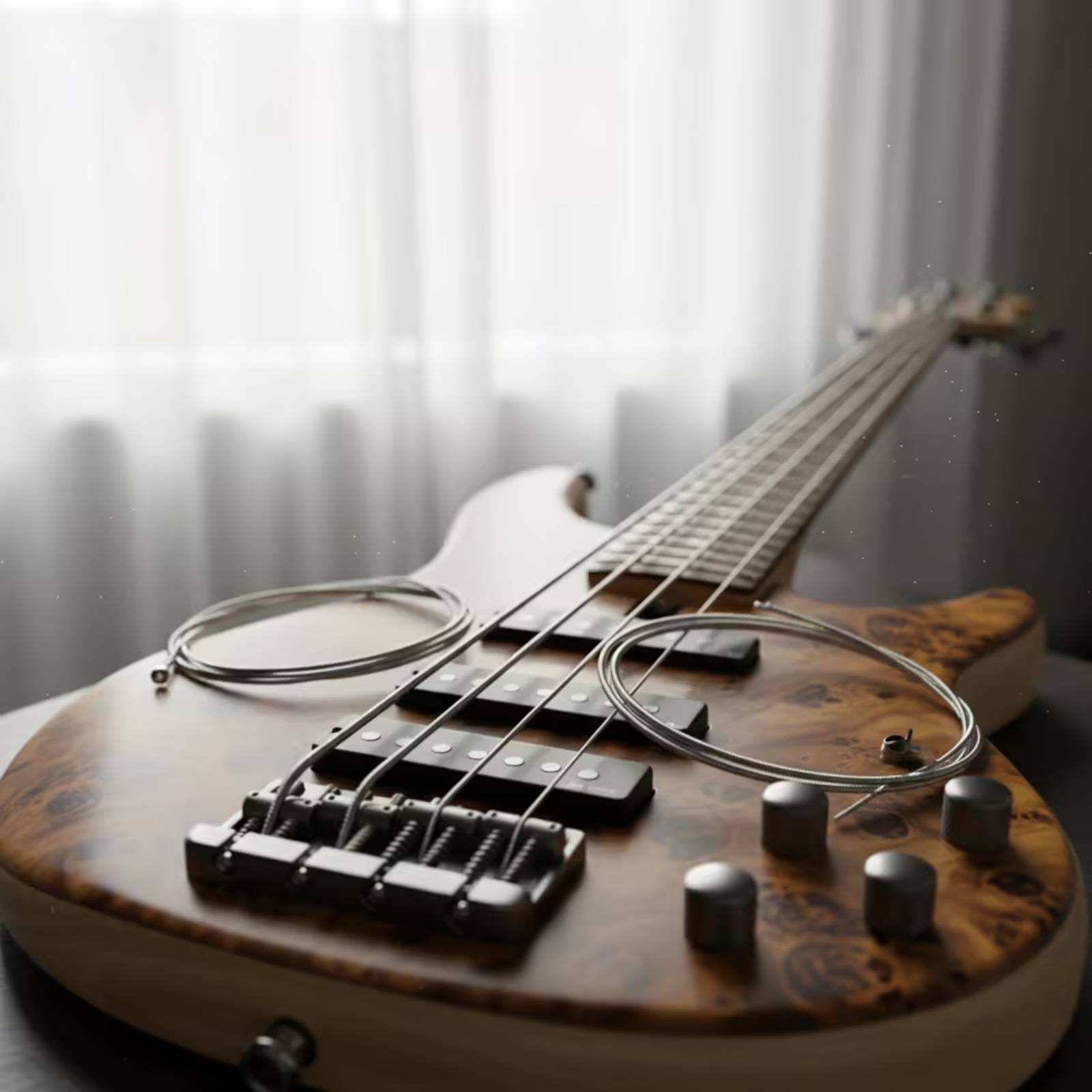 Bass Guitar Strings - 5-String Bass Guitar Strings Long-Lasting Bass