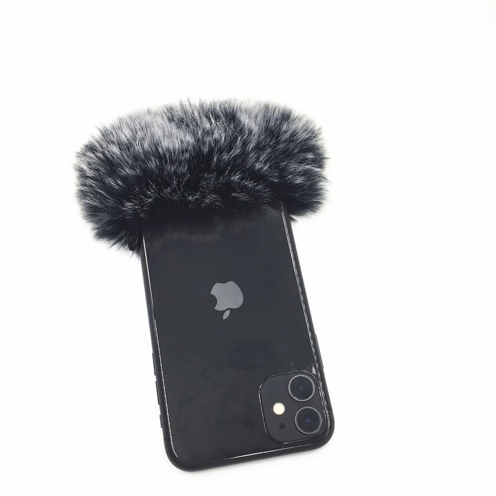 Recording Pop Filter - Outdoor Artificial pop filter Fur Wind