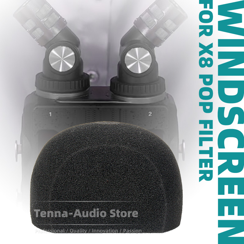 Recording Pop Filter - Windshield Microphone Foam Windproof Sponge Wind