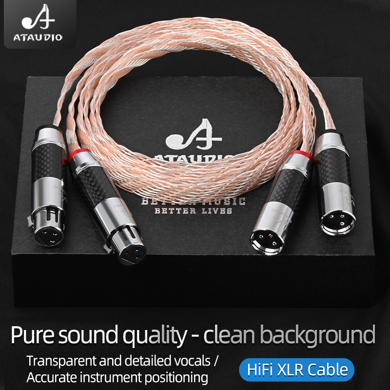 For Hifi 3 Pin 2XLR Balanced A - Cable Xlr Balanced review and price