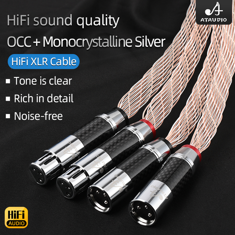 For Hifi 3 Pin 2XLR Balanced A - Cable Xlr Balanced review and price
