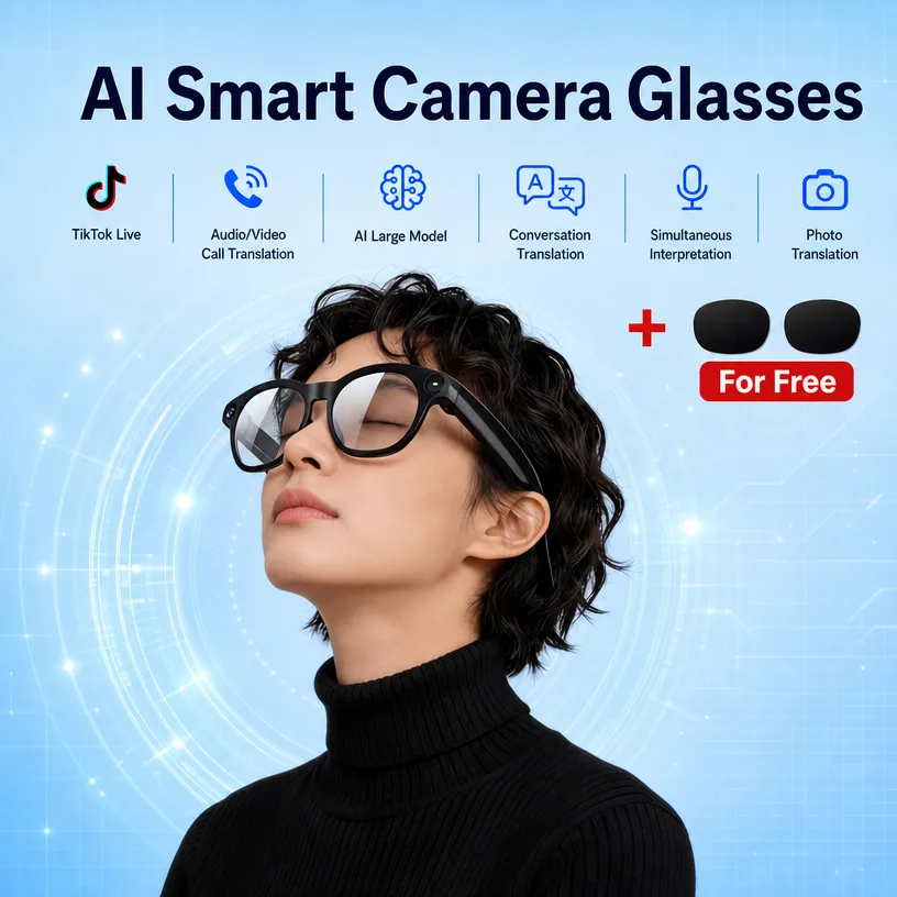 AI Smart Shooting Glasses, Sup - Audio Music Online review and price