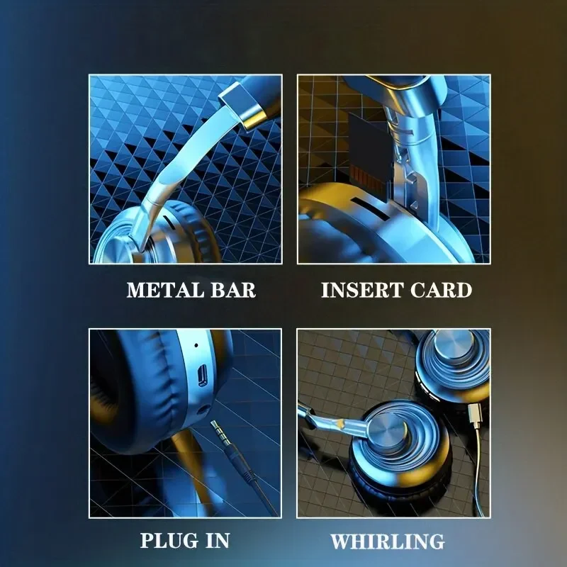 Retro Metal Headset Wireless B - Audio Music Game review and price