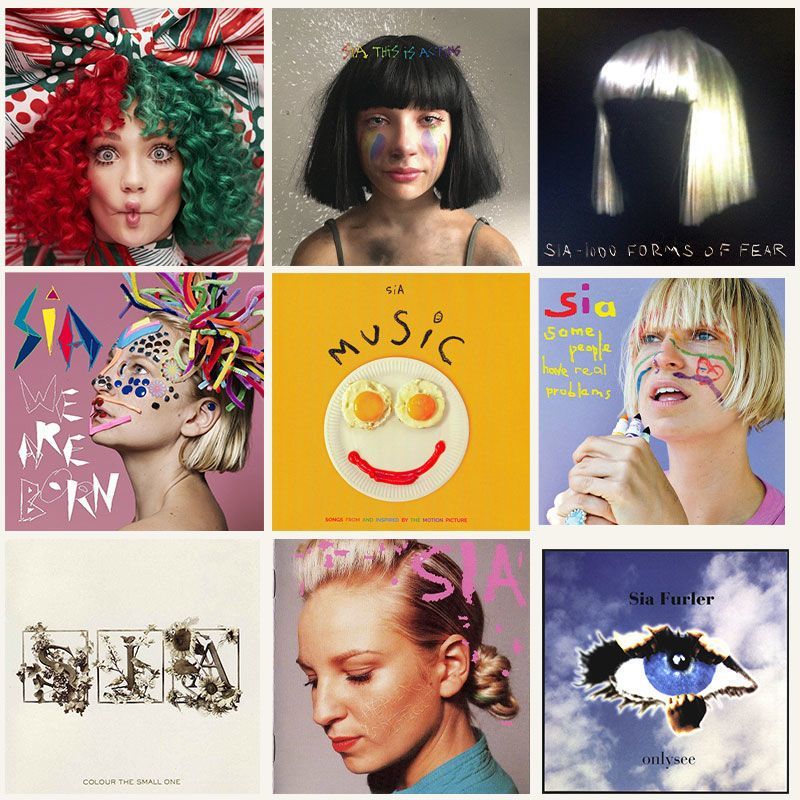 Sia Complete 9CD Music Album C - Audio Music Only review and price