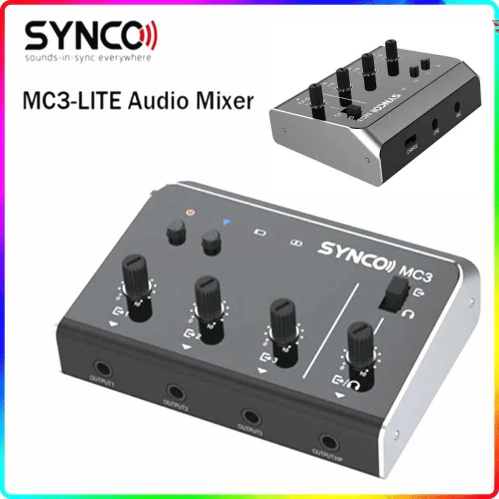 Synco MC3 Lite Audio Mixer 4 C - Audio And Music Mixer review and price