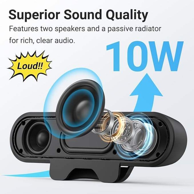Portable Clip-on USB Soundbar  - Audio Music Online review and price