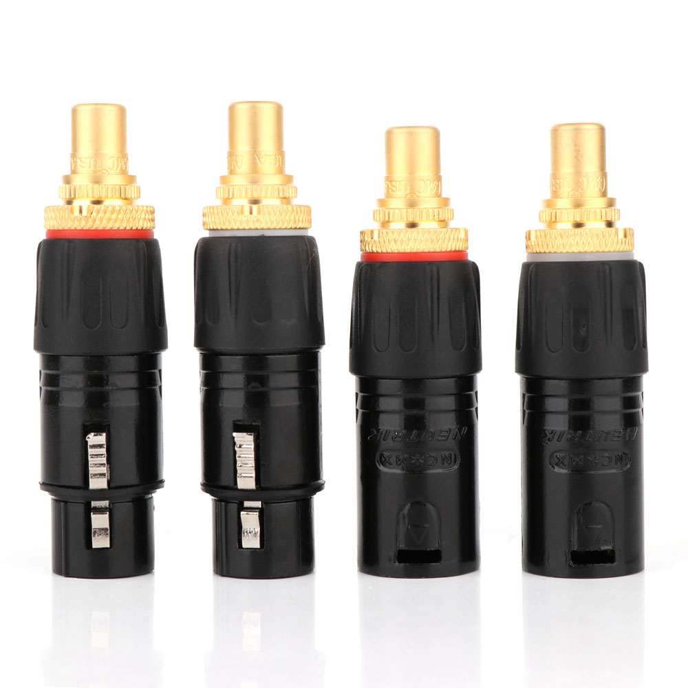 2PC NEUTRIK XLR male to RCA Fe - Cable Xlr Balanced review and price