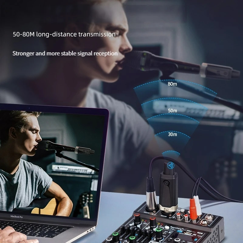 UHF Microphone Adapter Wireles - Xlr Microphone Condenser review and price