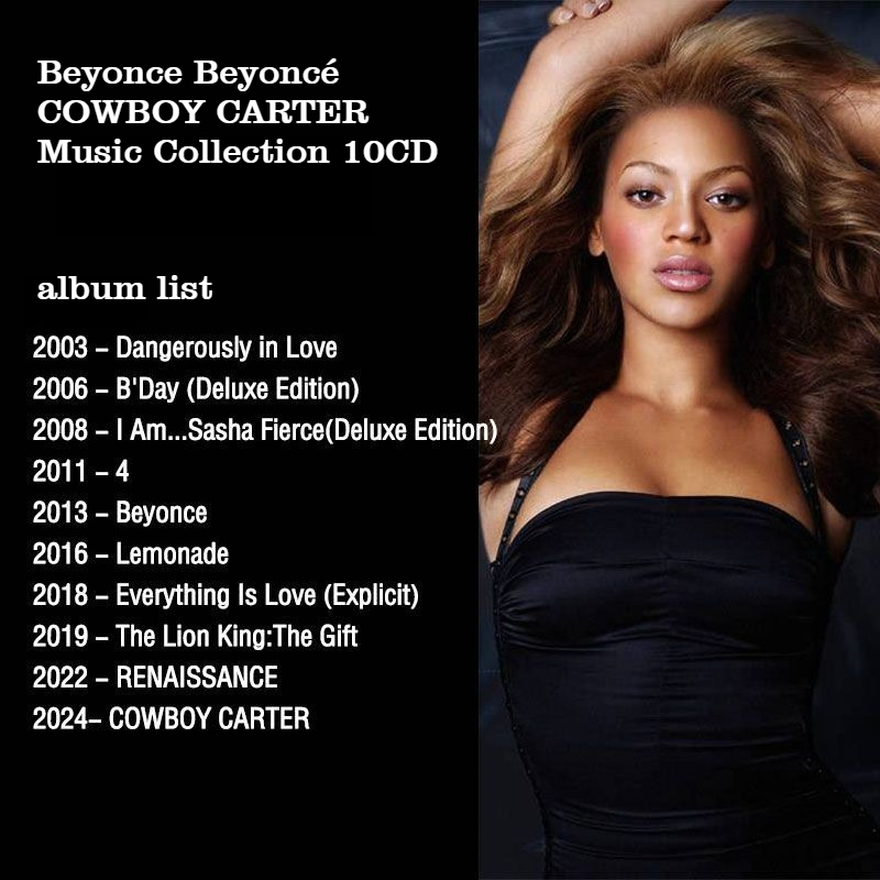 Beyonce 10CD Music Album Colle - Audio Music Only review and price