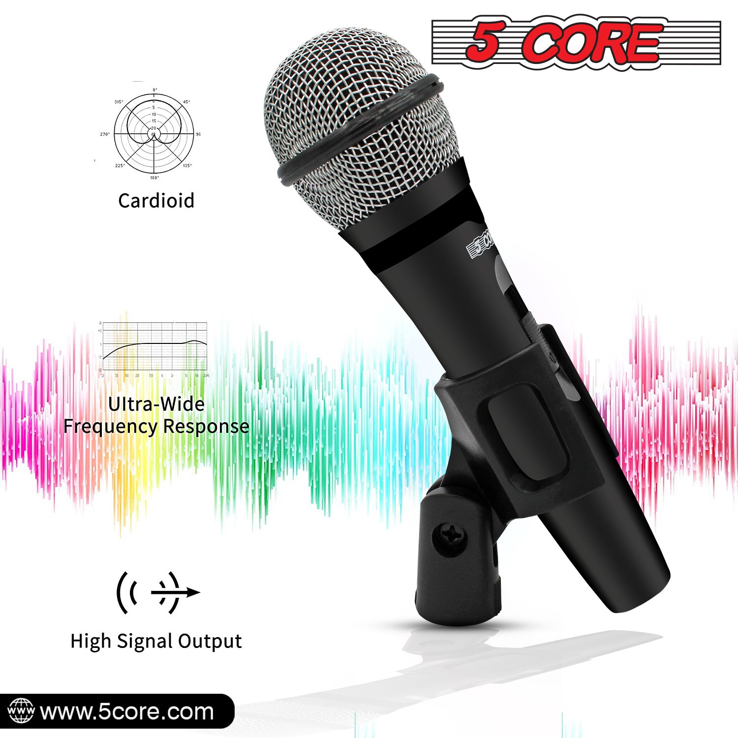 5 CORE Microphone Dynamic Voca - Xlr Microphone Condenser review and price