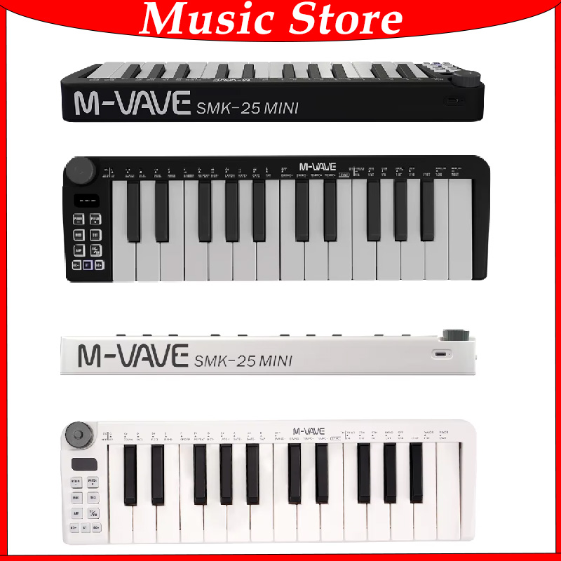 M-VAVE-Mini Teclado MIDI Recar - Midi Controller Pad review and price