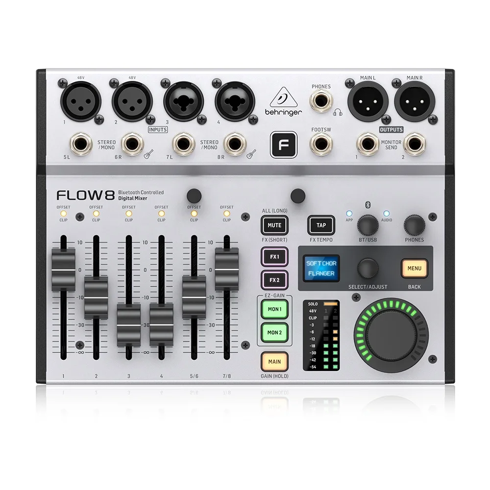 Behringer Flow 8 Digital Mixer - Audio And Music Mixer review and price