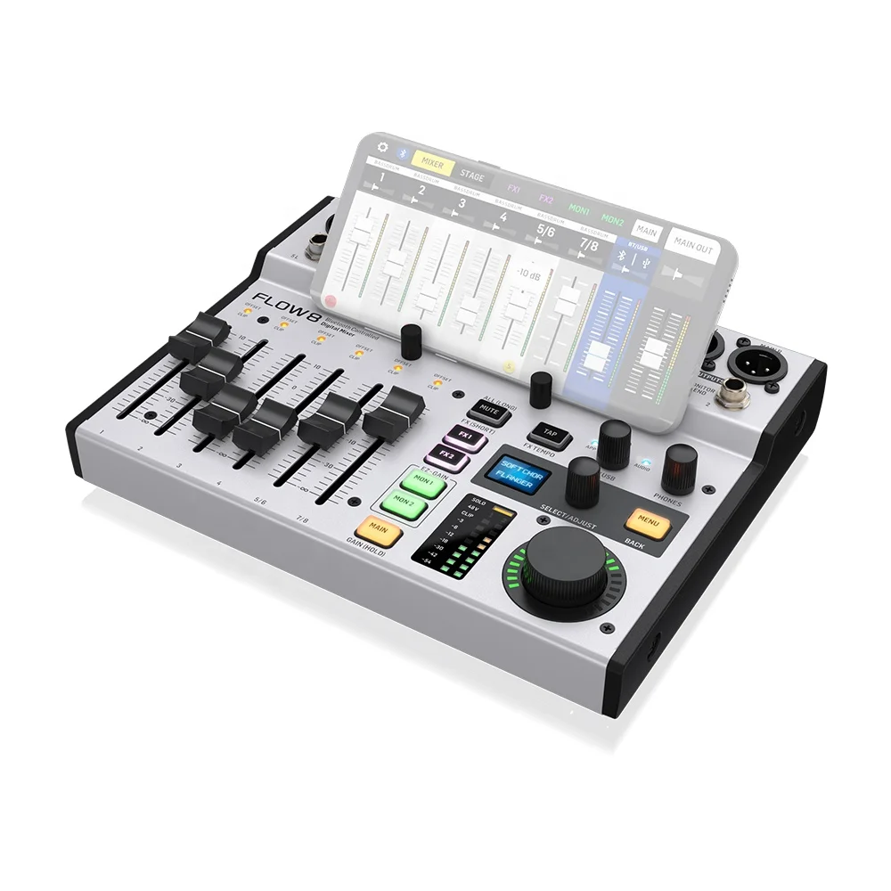 Behringer Flow 8 Digital Mixer - Audio And Music Mixer review and price