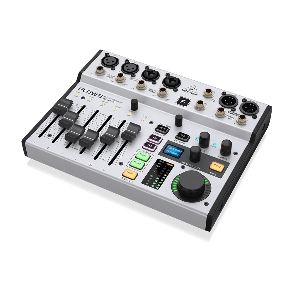 Behringer Flow 8 Digital Mixer - Audio And Music Mixer review and price
