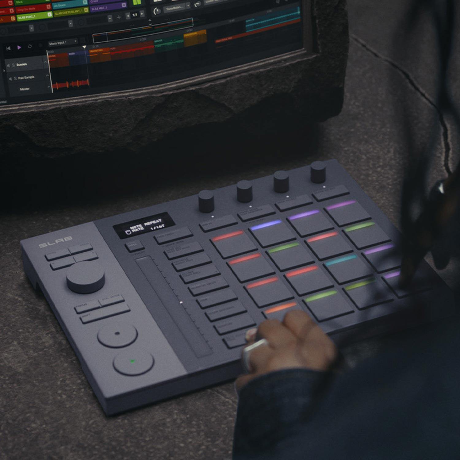 Pioneer AlphaTheta SLAB Serato - Midi Controller Pad review and price