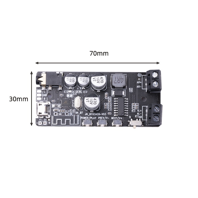 Bluetooth 5.0 Power Amplifier  - Audio Music Player App review and price