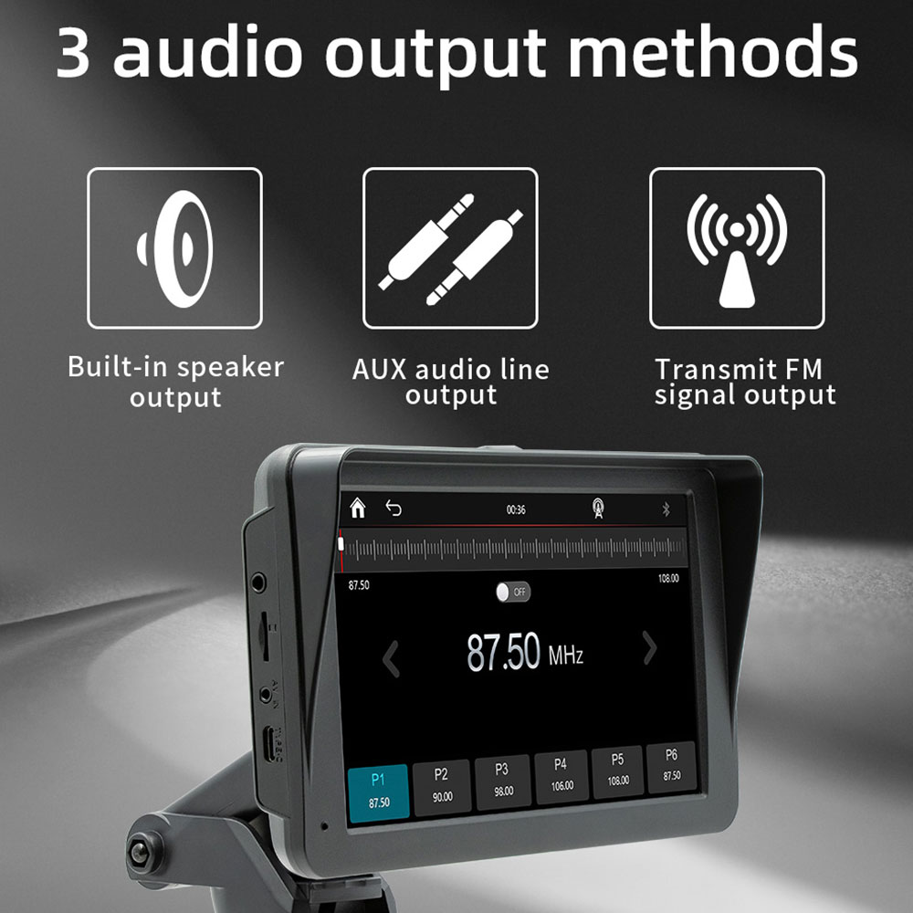 7inch Wireless CarPlay & Andro - Audio Music Only review and price
