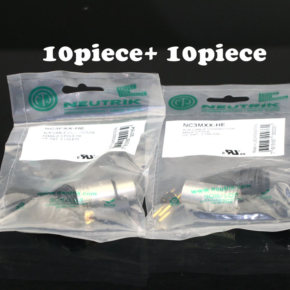 20PCS/lot FOR NEUTRIK connecto - Xlr Microphone Condenser review and price