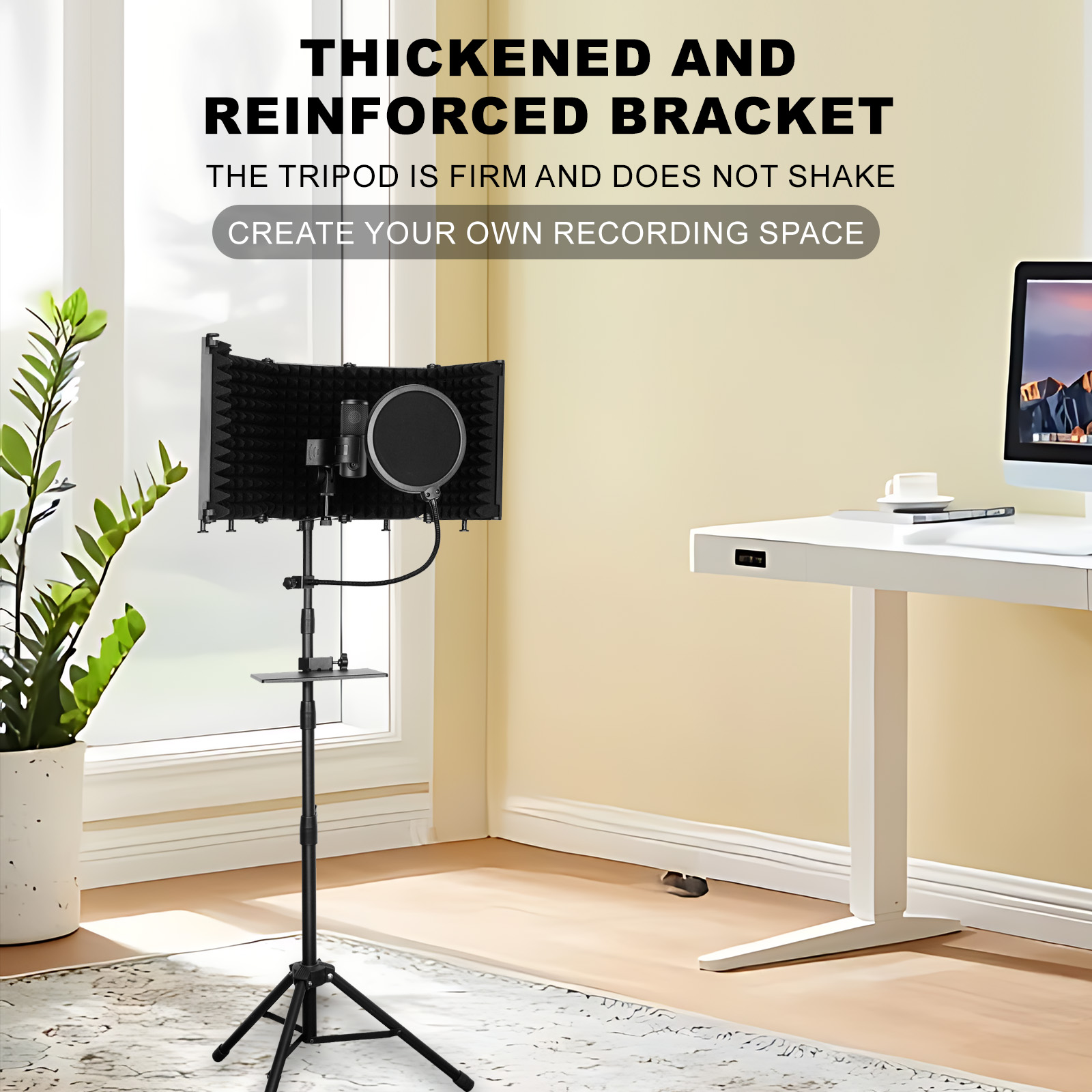 Studio Microphone Isolation Bo - Recording Pop Filter review and price
