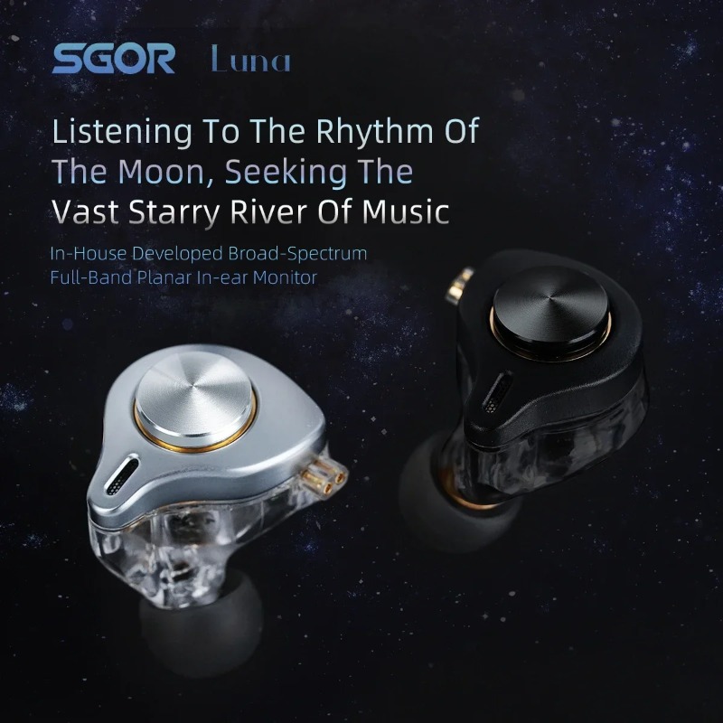 SGOR Luna 13.5MM Planar Driver - Audio Music Game review and price