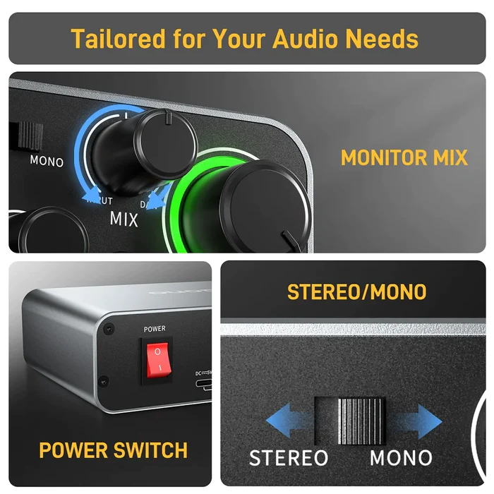 MAONO PS22 Professional Audio  - Audio And Music Mixer review and price