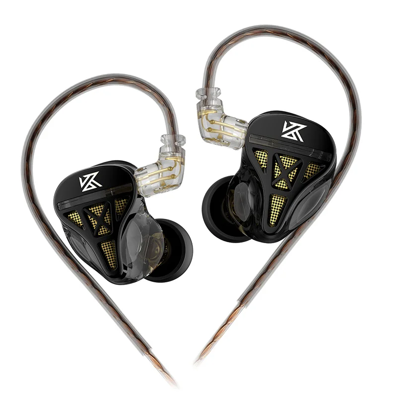 KZ DQS 1DD HiFi IEM Headphones - Audio Music Game review and price