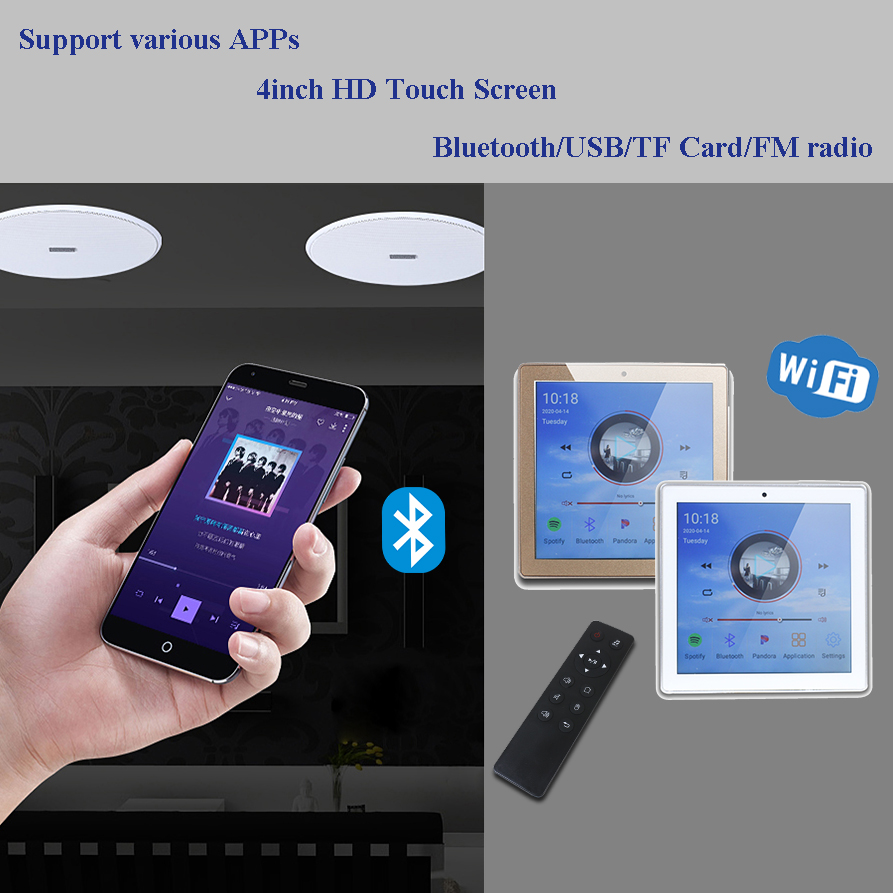 Android WiFi Bluetooth In Wall - Audio Music Online review and price