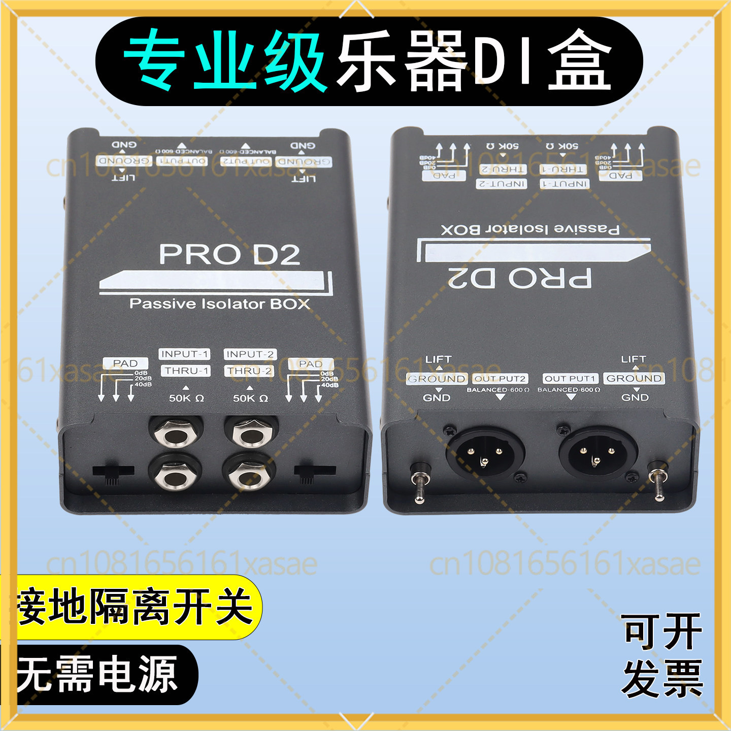 For Professional Instrument DI - Cable Xlr Balanced review and price