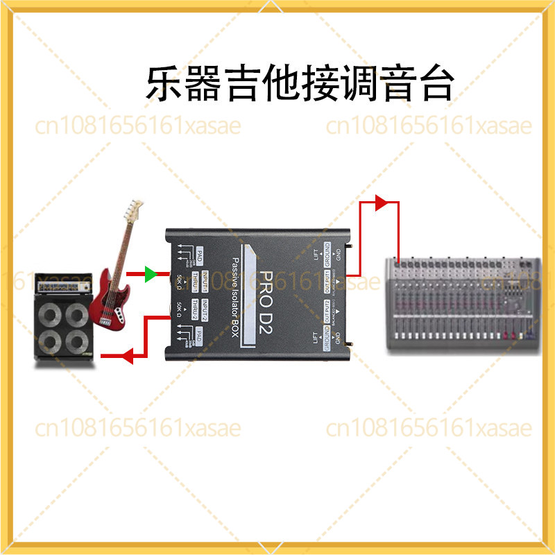 For Professional Instrument DI - Cable Xlr Balanced review and price