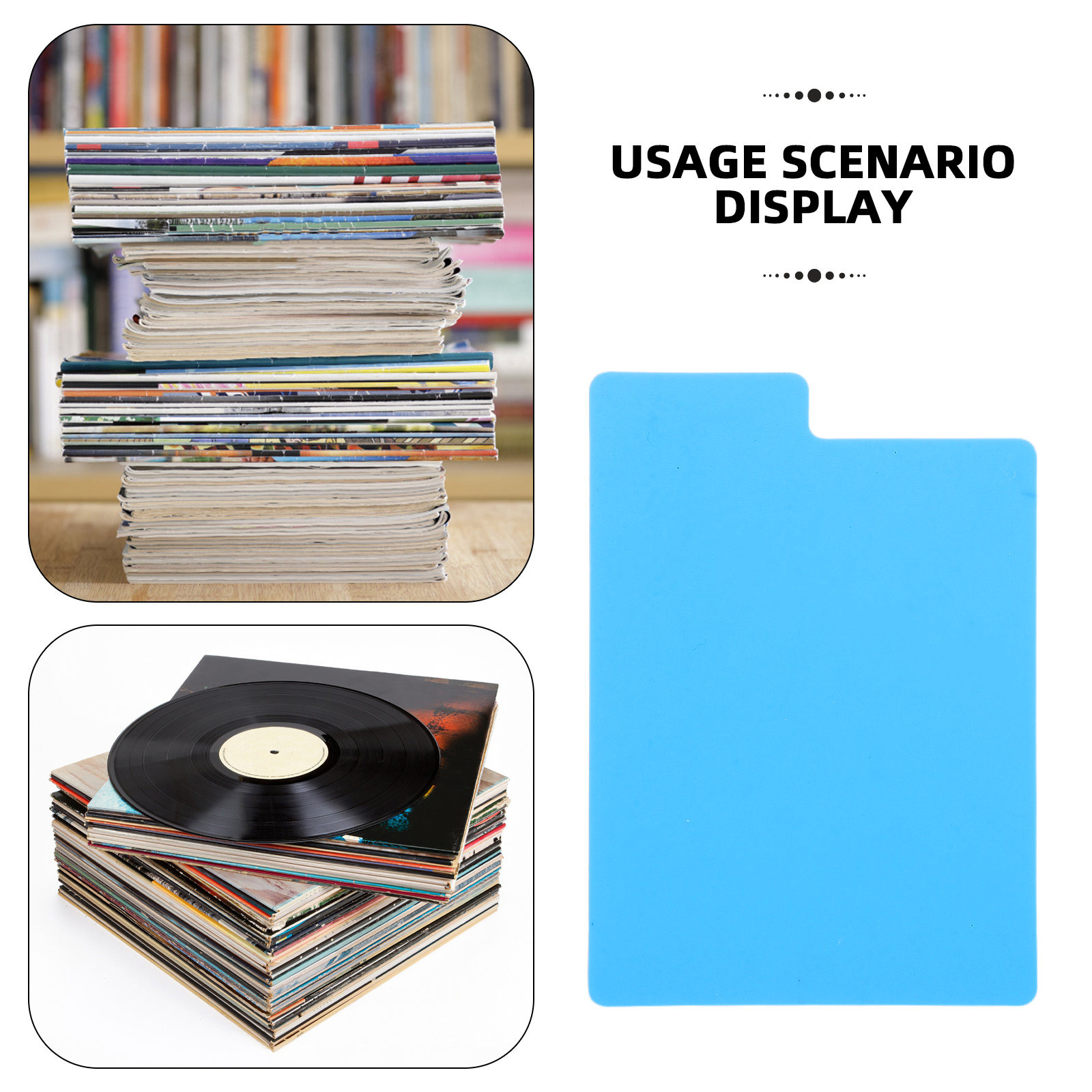 50Pcs Vinyl Record Dividers DI - Audio Music Store review and price