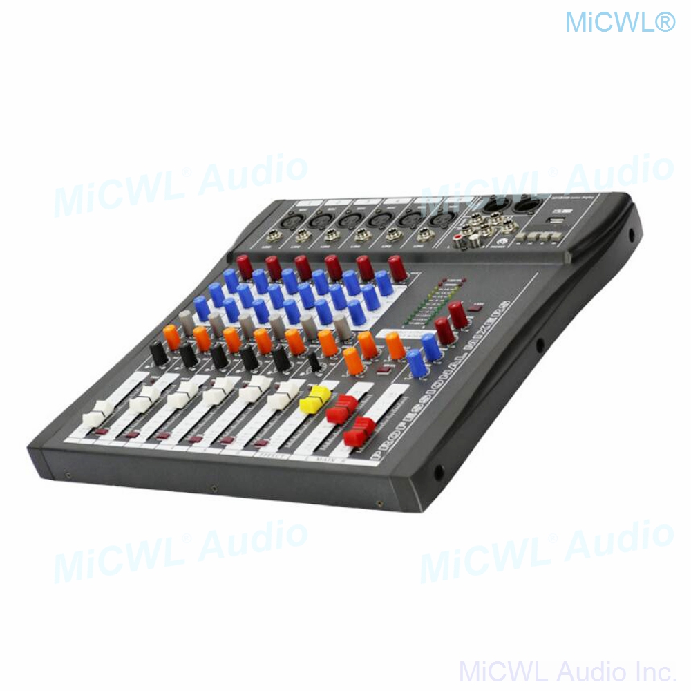 Audio-Mixer MiCWL 6 Channel Bl - Audio And Music Mixer review and price