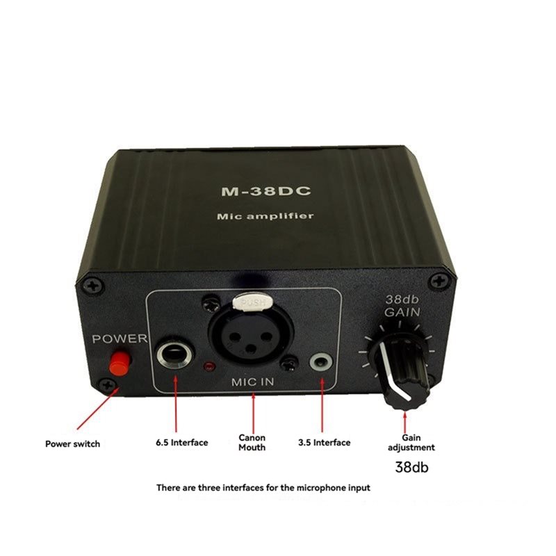 High Gain Microphone Preamp Po - Xlr Microphone Condenser review and price