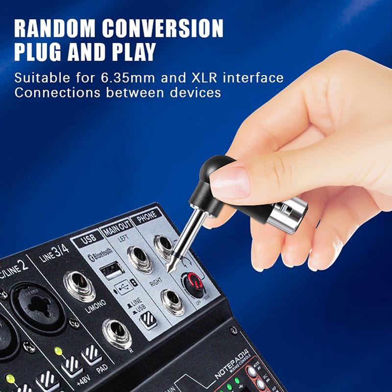New-XLR To 6.35mm Audio Adapte - Xlr Microphone Condenser review and price