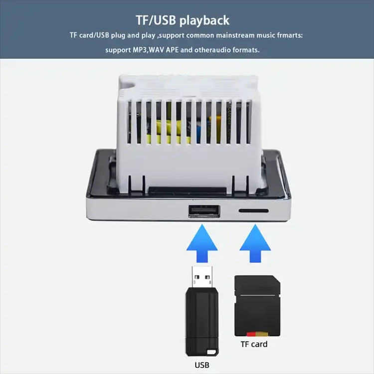 Mini Bluetooth Amplifier Wall  - Audio Music Store review and price
