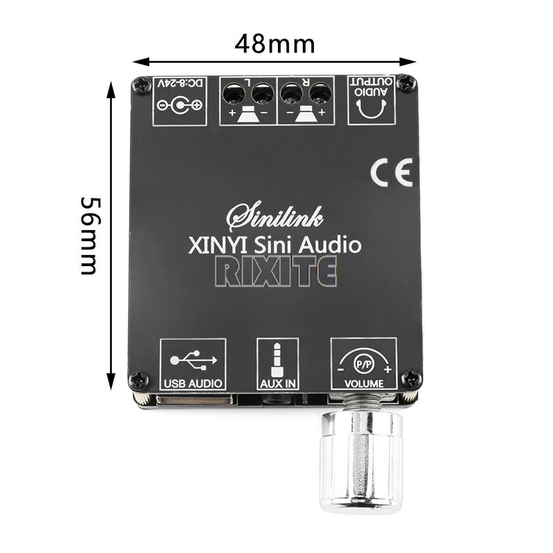 2*50W Bluetooth 5.0 Power Ampl - Audio Music Player App review and price