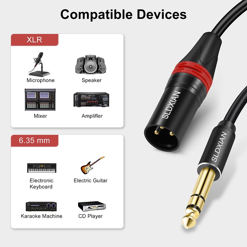 1/4 Inch TRS to XLR Male Cable - Cable Xlr Balanced review and price