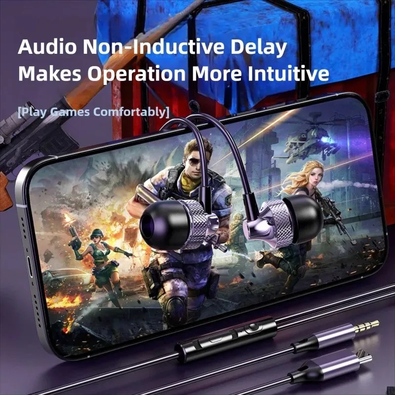 Portable Type C 3.5mm Music Ea - Audio Music Game review and price
