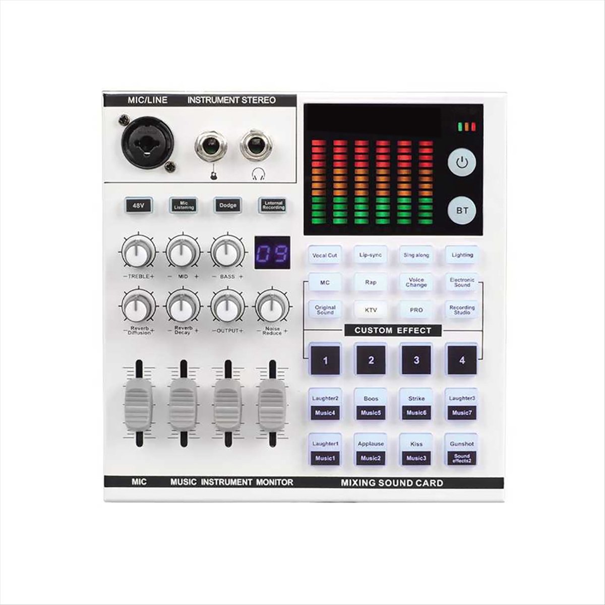 DTC5 SN800 Live Sound Card Voi - Audio And Music Mixer review and price