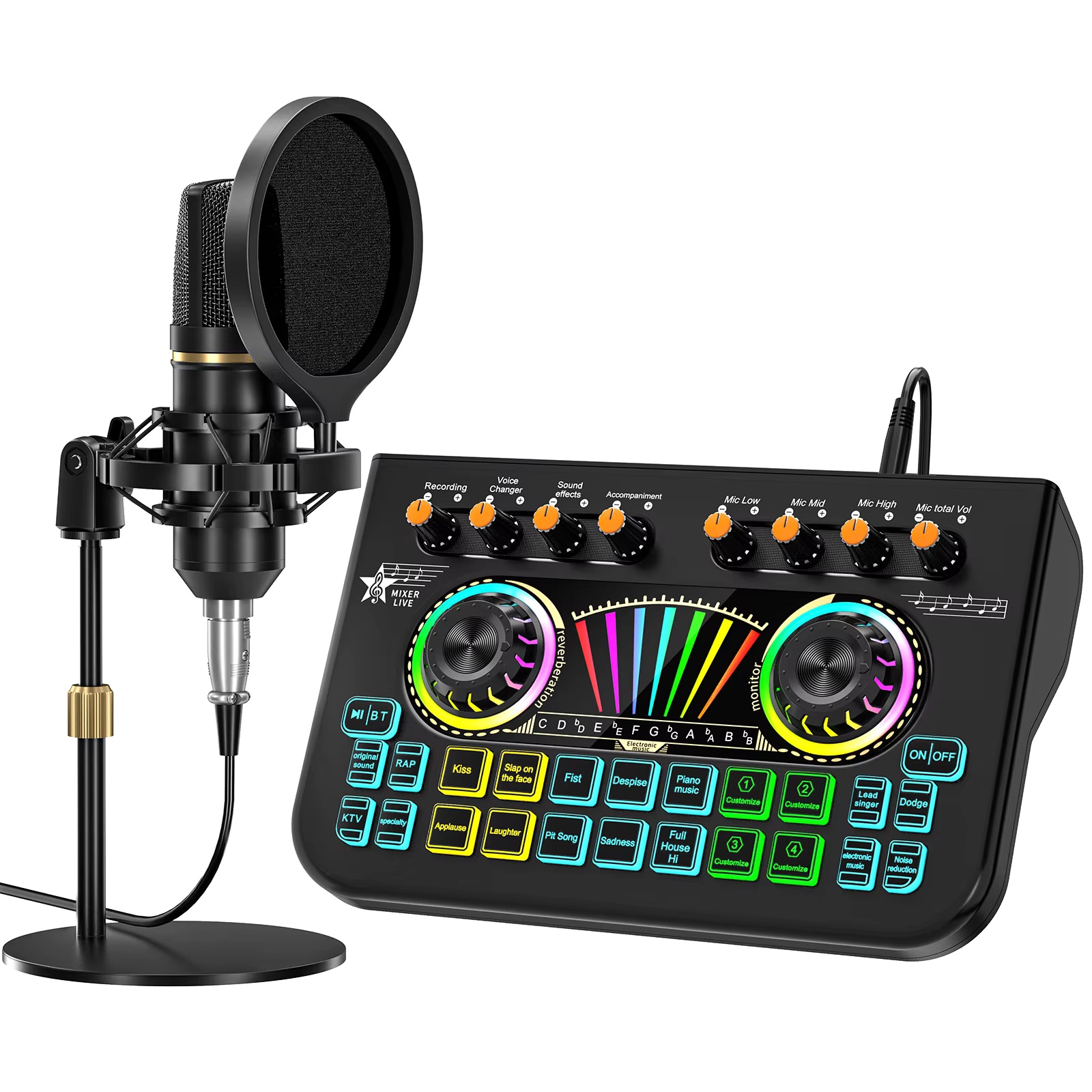 Tenlamp X3 BM800 Podcast Micro - Audio And Music Mixer review and price