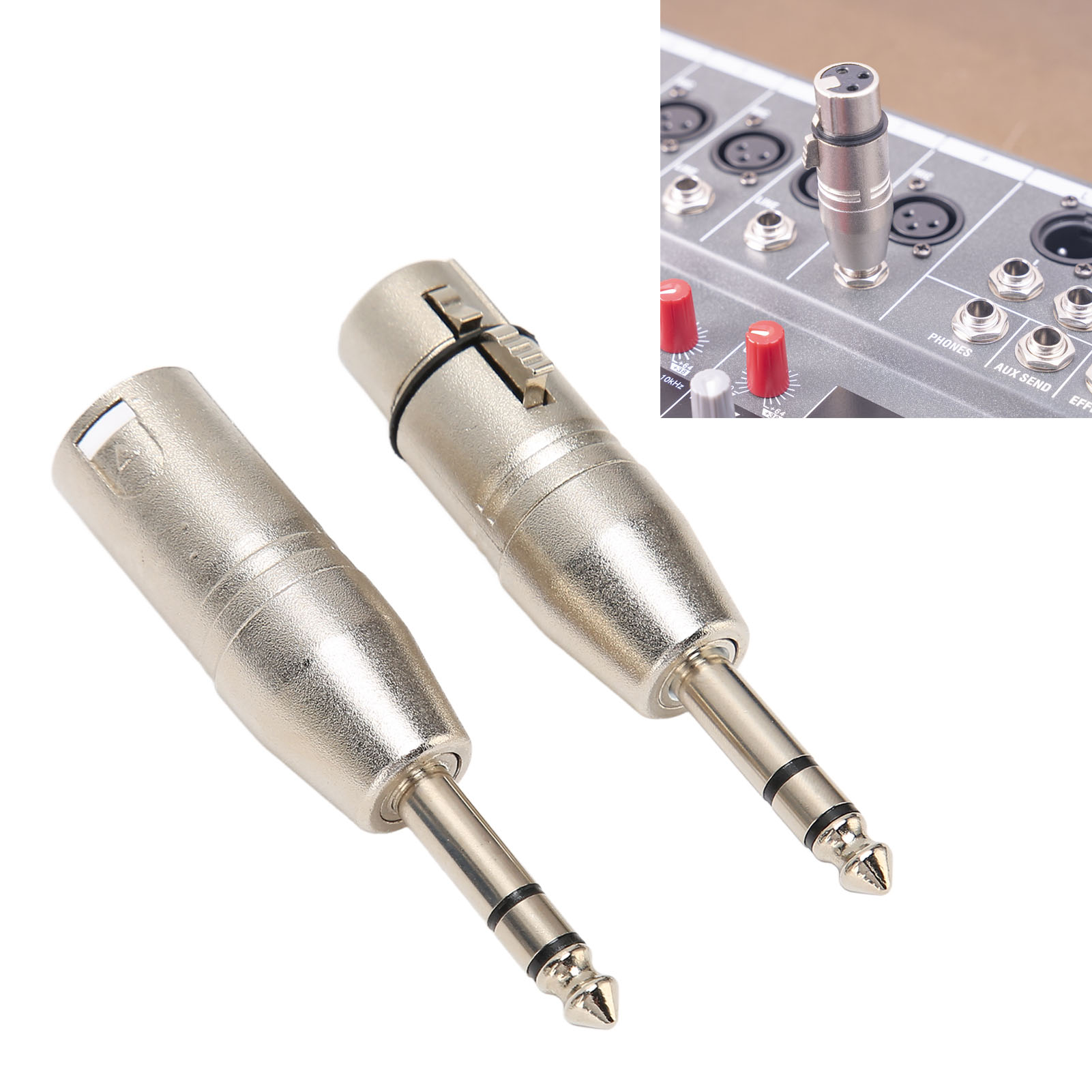 2Pcs 1/4 Inch TRS to XLR Adapt - Cable Xlr Balanced review and price